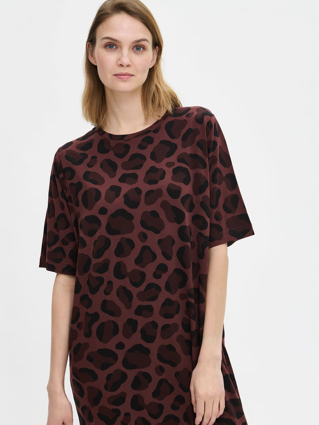 PANTTERI Long Nightgown - Brown