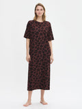 PANTTERI Long Nightgown - Brown